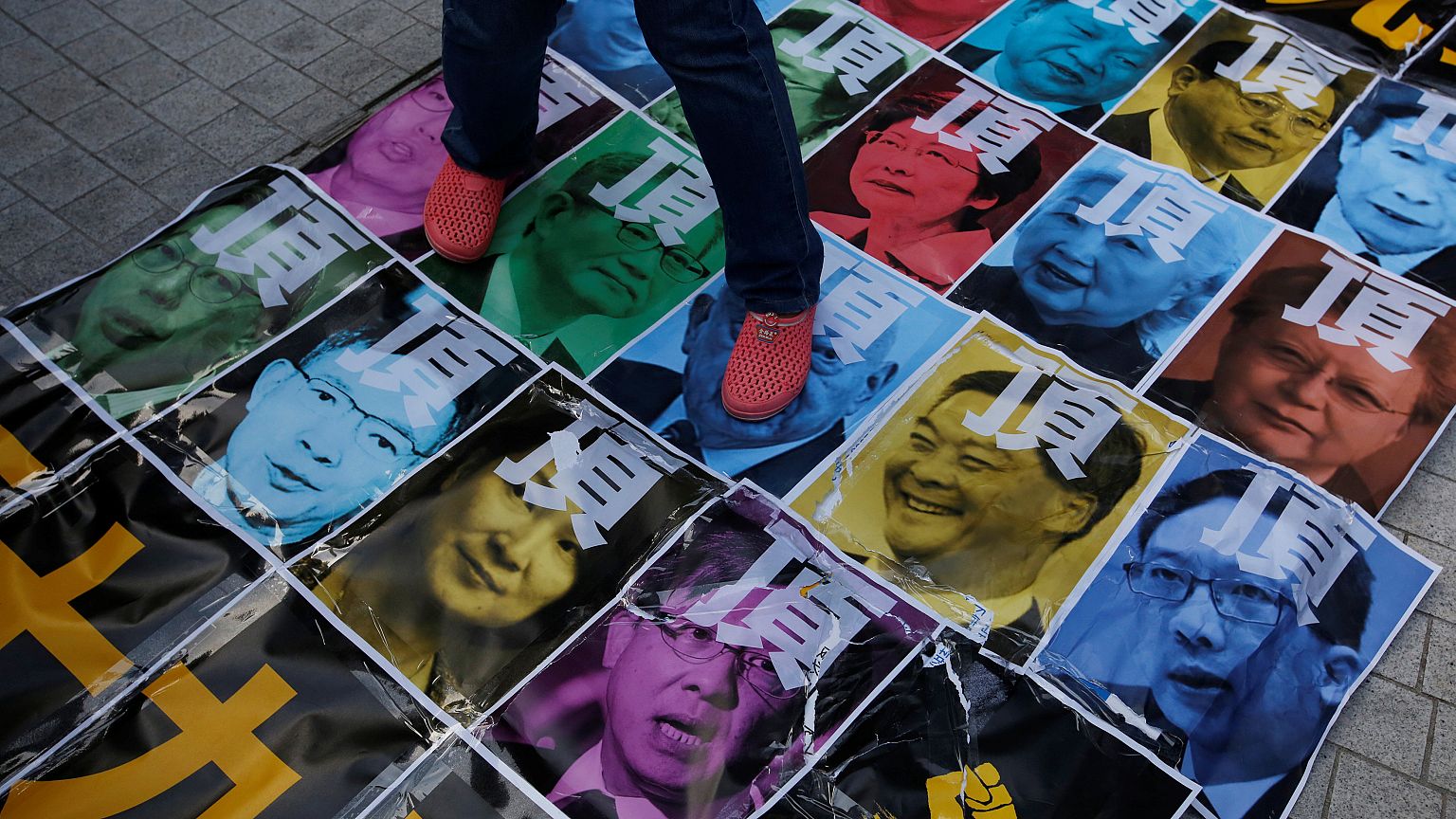 Hongkong: Proteste gegen chinesische Regierung