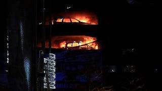 Liverpool: Großbrand verdirbt den Altjahresabend
