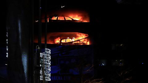 Liverpool: Großbrand verdirbt den Altjahresabend