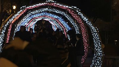 Un festival de luz, sonido y color para celebrar la llegada del nuevo año en Bakú