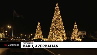 Baku im Lichterglanz