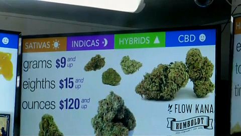 California legalises recreational pot