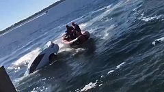 Florida: auto in mare, salvato 89enne