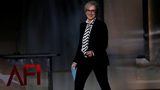 Meryl Streep at the 2017 American Film Institute Life Achievement Award