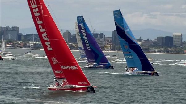 Volvo Ocean Race: из Мельбурна - в Гонконг Volvo Ocean Race: из Мельбурна - в Гонконг