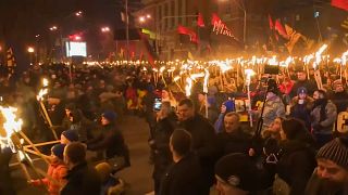 Des milliers de nationalistes ukrainiens dans les rues de Kiev