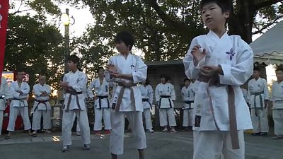 Japon : les karaté-kids du Nouvel An