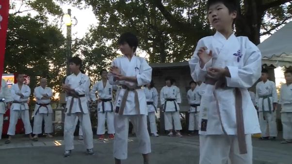 Japon : les karaté-kids du Nouvel An Japon : les karaté-kids du Nouvel An
