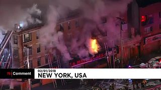 Legalább 12 sérült a New York-i tűzben