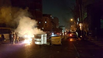 Proteste in Teheran, 30. Dez. 2017