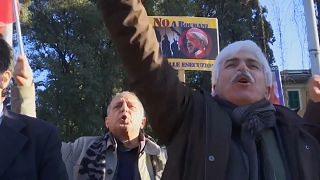 Протесты зарубежных иранцев