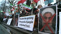 La comunidad iraní en la UE sale a la calle