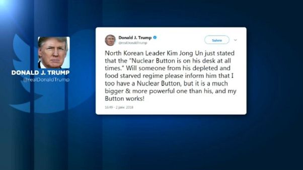 Trump Vs Kim: "Il mio pulsante è migliore del tuo" Trump Vs Kim: "Il mio pulsante è migliore del tuo"