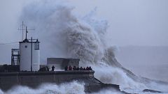 Porthcawl in south Wales, Britain Jan. 3
