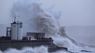 Porthcawl in south Wales, Britain Jan. 3