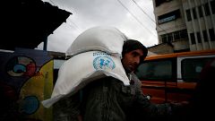 US aid for Palestinians questioned by President Trump