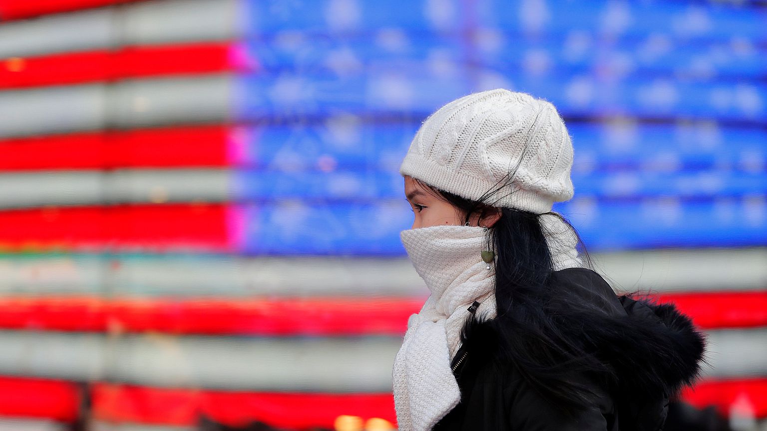 Vaga de frio bate recordes nos EUA
