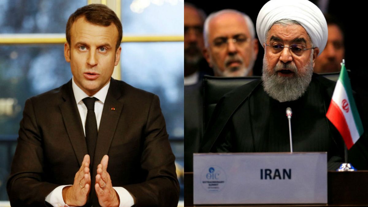روحانی در گفتگو با ماکرون: گروه‌های مشوق خشونت را از فرانسه اخراج کنید