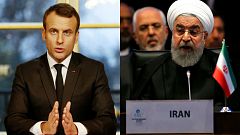 روحانی در گفتگو با ماکرون: گروه‌های مشوق خشونت را از فرانسه اخراج کنید