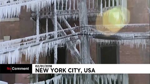 Tras las llamas, el hielo