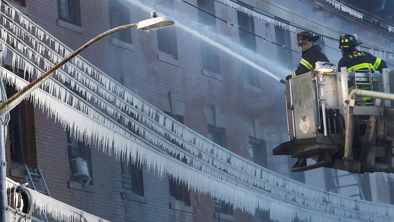 New York : du feu à la glace