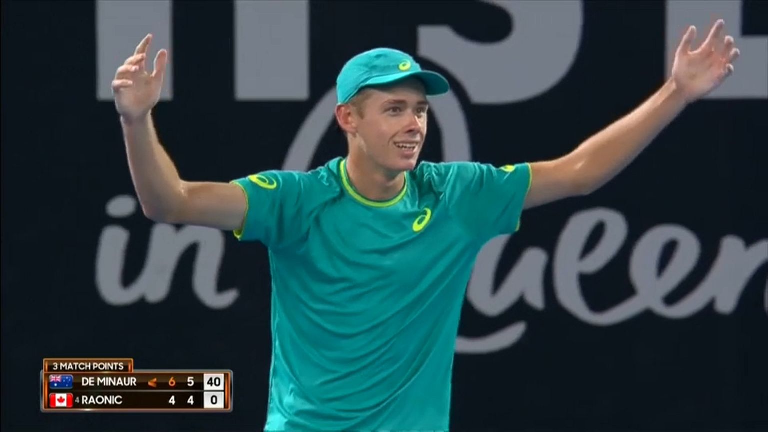 18-year old stuns Raonic at Brisbane