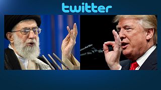 ویدئو؛ جدال توئیتری رهبران ایران و آمریکا