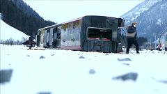 Sturm "Burglind" fegt mit Tempo 200 über die Schweiz