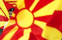 Bandiera dell'Ex Repubblica Jugoslava di Macedonia