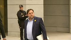 Junqueras afirma ante los jueces que "es un hombre de paz que busca el diálogo"