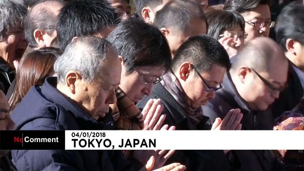 Japan: Millionen beten für Erfolg im neuen Jahr Japan: Millionen beten für Erfolg im neuen Jahr