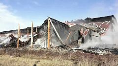 Incendio nel Pavese. Una discarica abusiva secondo l'Arpa