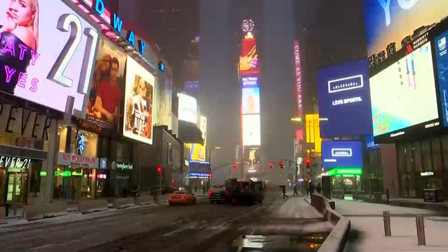 La Grande Mela e la magia della neve
