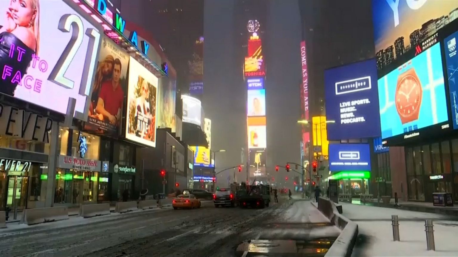 I love (brrr) New York