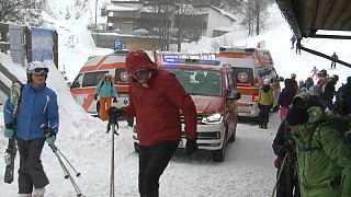 soccorso alpino sulle piste da sci