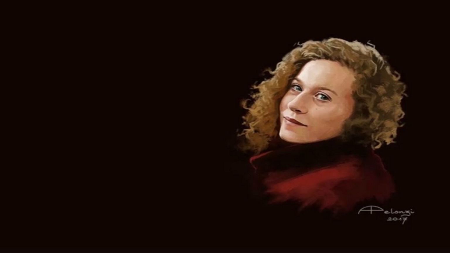 "انت العهد وانت المجد".. هدية للأيقونة الصغيرة عهد التميمي 
