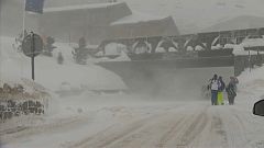 La tempête Eleanor frappe les Alpes françaises