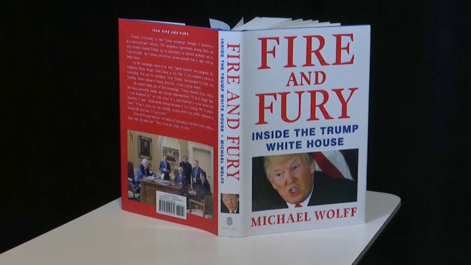 Trump intenta frenar la publicación de un polémico libro sobre él 