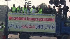 آمریکا ۹۰۰ میلیون دلار از بودجه کمک نظامی به پاکستان را تعلیق می‌کند