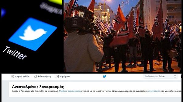 «Μπλόκο» του twitter στη Χρυσή Αυγή «Μπλόκο» του twitter στη Χρυσή Αυγή