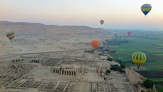 Hot air balloon crash kills tourist in Luxor, Egypt