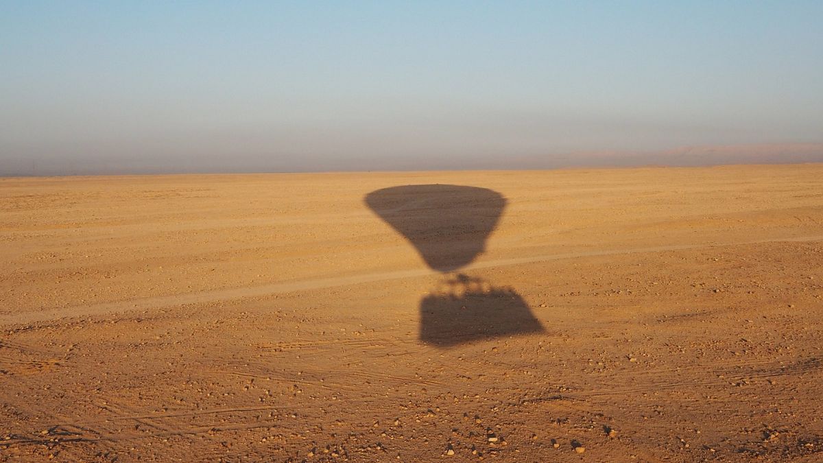 Symbolbild: Fesselballon bei Luxor.