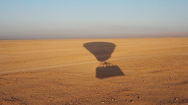 Symbolbild: Fesselballon bei Luxor. Symbolbild: Fesselballon bei Luxor.