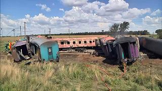 At least 12 killed after train collided with a truck in South Africa