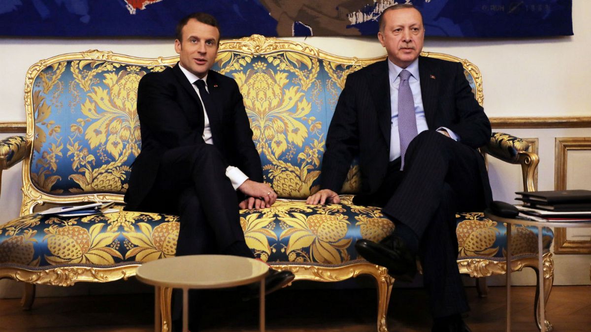 دیدار رهبران فرانسه و ترکیه تحت تاثیر فشار سازمان‌های حقوق بشری