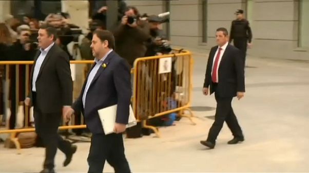 Catalogna, resta in carcere l'ex vicepresidente Oriol Junqueras Catalogna, resta in carcere l'ex vicepresidente Oriol Junqueras