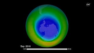 La NASA obtiene pruebas de la reducción del agujero de ozono