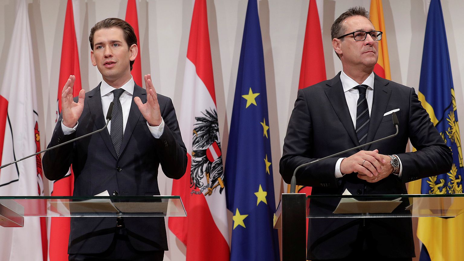 Österreich: Strache relativiert Asyl-Aussage