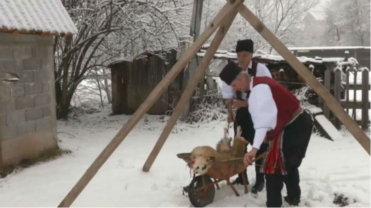 Bosnia's Orthodox Christians follow rituals in run-up to Christmas