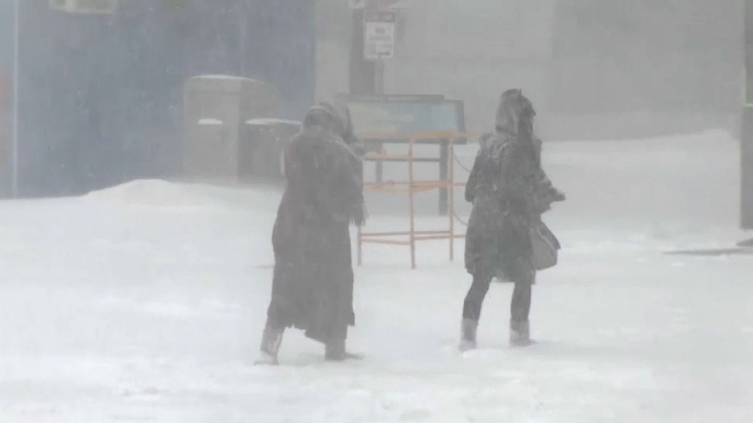La tormenta se va pero las temperaturas siguen bajando